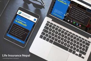 LIfe Insurance Nepal mockup by ASN